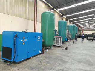 临泽通用储气罐-赛轮金宇轮胎使用现场